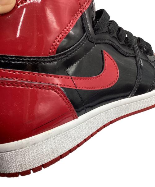 NIKE（ナイキ）NIKE (ナイキ) ハイカットスニーカー パテントブレッド サイズ:26の古着・服飾アイテム