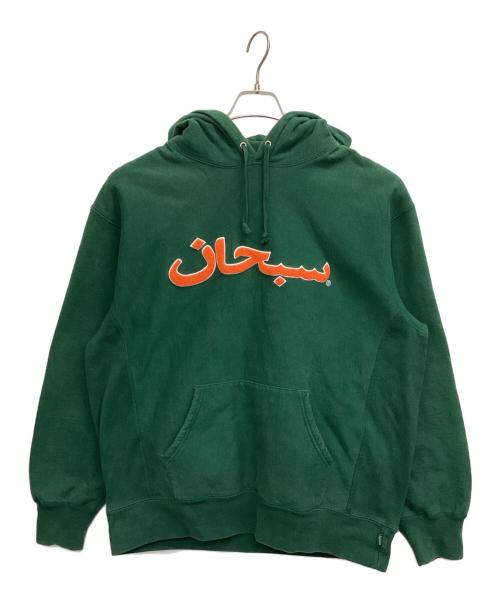 SUPREME（シュプリーム）Supreme (シュプリーム) プルオーバーパーカー グリーン サイズ:Ｌの古着・服飾アイテム