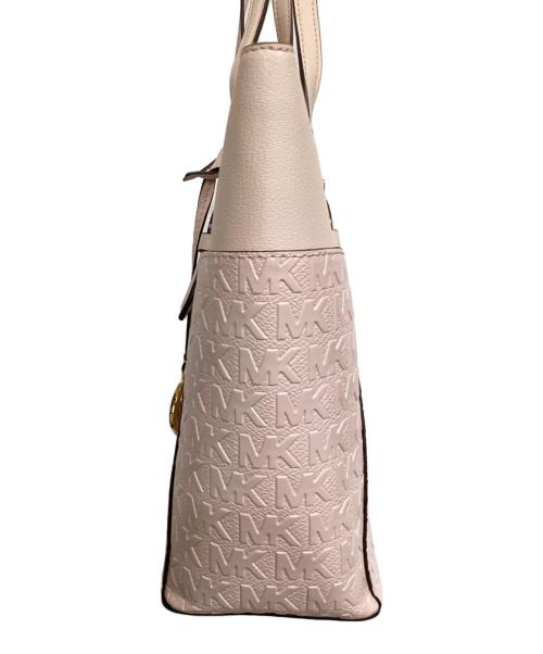 MICHAEL KORS（マイケル・コース）MICHAEL KORS (マイケル・コース) トートバッグ ピンクの古着・服飾アイテム