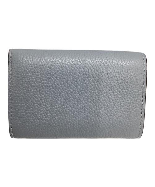 COACH（コーチ）COACH (コーチ) 3つ折り財布 スカイブルーの古着・服飾アイテム