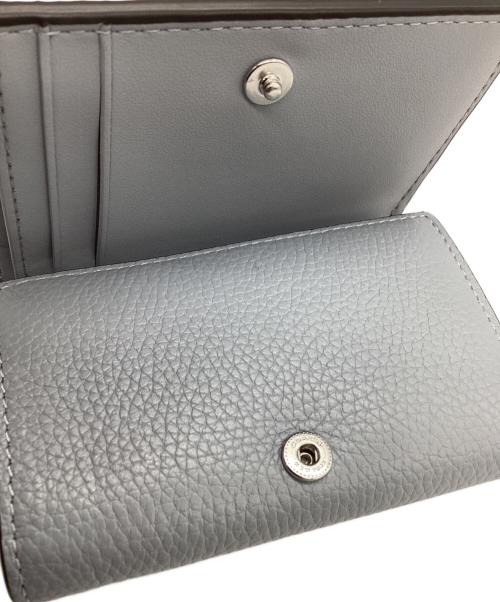 COACH（コーチ）COACH (コーチ) 3つ折り財布 スカイブルーの古着・服飾アイテム