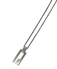 GUCCI（グッチ）の古着「Gモチーフネックレス」｜シルバー