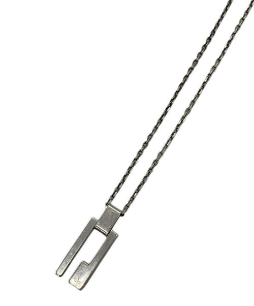 GUCCI（グッチ）GUCCI (グッチ) Gモチーフネックレス シルバーの古着・服飾アイテム