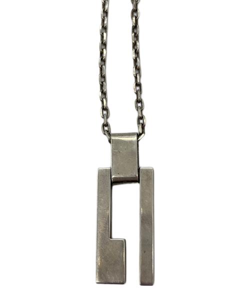 GUCCI（グッチ）GUCCI (グッチ) Gモチーフネックレス シルバーの古着・服飾アイテム