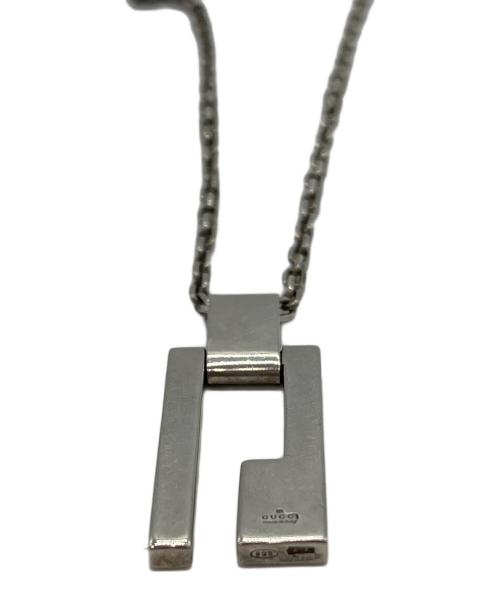 GUCCI（グッチ）GUCCI (グッチ) Gモチーフネックレス シルバーの古着・服飾アイテム