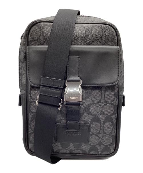 COACH（コーチ）COACH (コーチ) ボディーバッグ ブラックの古着・服飾アイテム