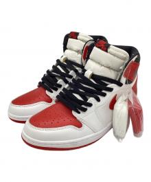 NIKE（ナイキ）の古着「ハイカットスニーカー」｜ホワイト×レッド