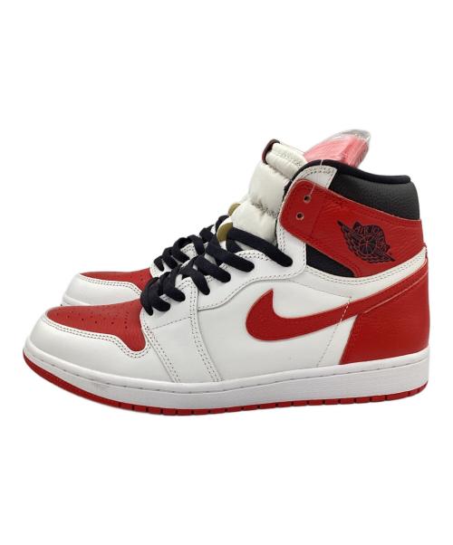 NIKE（ナイキ）NIKE (ナイキ) ハイカットスニーカー ホワイト×レッド サイズ:28の古着・服飾アイテム