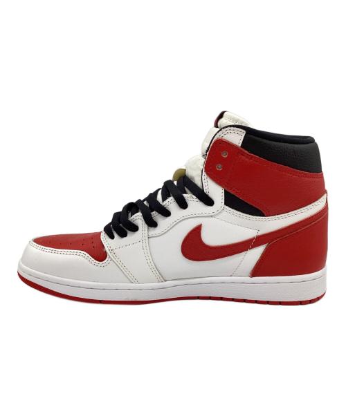 NIKE（ナイキ）NIKE (ナイキ) ハイカットスニーカー ホワイト×レッド サイズ:28の古着・服飾アイテム