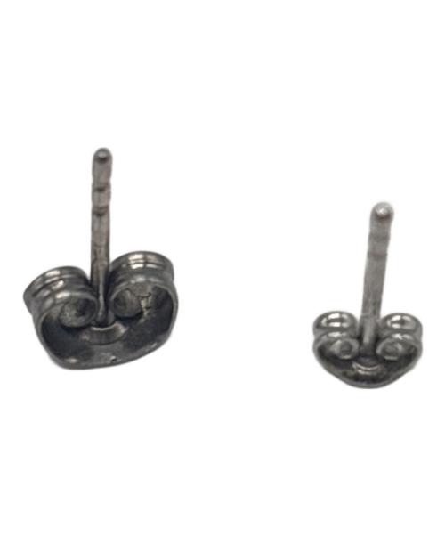 GUCCI（グッチ）GUCCI (グッチ) ハート/ブルーストーン　ピアス シルバー×ブルーの古着・服飾アイテム