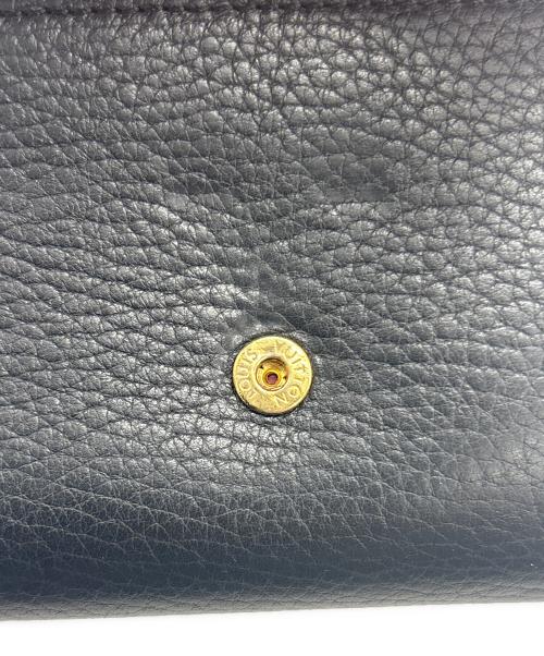 LOUIS VUITTON（ルイ ヴィトン）LOUIS VUITTON (ルイ ヴィトン) ポルトフォイユ・カプシーヌ コンパクト ブラック×ピンクの古着・服飾アイテム
