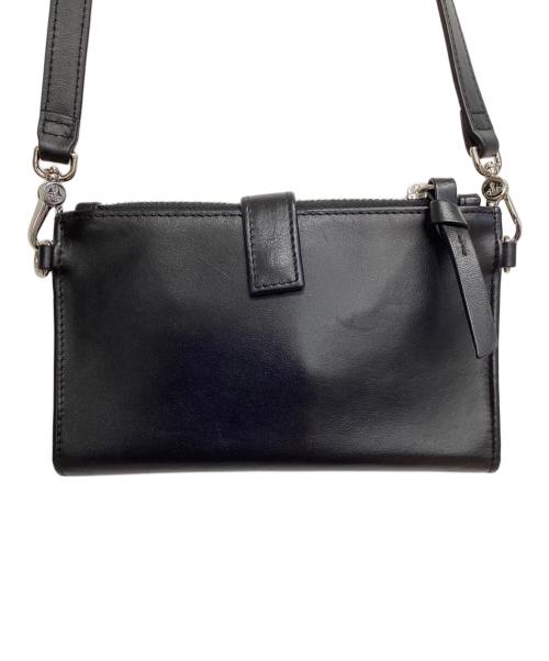 Vivienne Westwood（ヴィヴィアンウエストウッド）Vivienne Westwood (ヴィヴィアンウエストウッド) ショルダーウォレット ブラックの古着・服飾アイテム