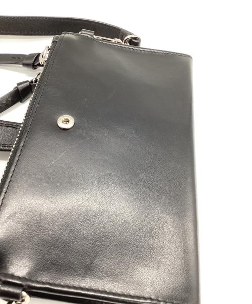 Vivienne Westwood（ヴィヴィアンウエストウッド）Vivienne Westwood (ヴィヴィアンウエストウッド) ショルダーウォレット ブラックの古着・服飾アイテム