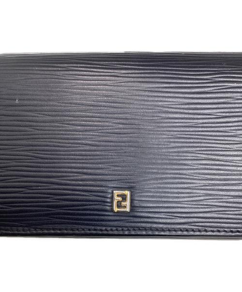 FENDI（フェンディ）FENDI (フェンディ) 長財布 ブラックの古着・服飾アイテム