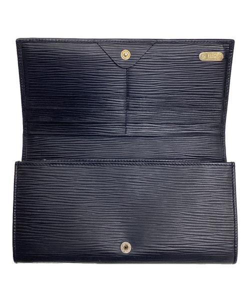 FENDI（フェンディ）FENDI (フェンディ) 長財布 ブラックの古着・服飾アイテム