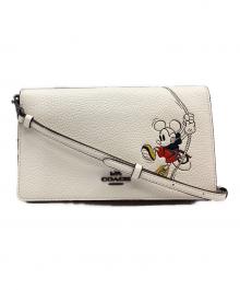 COACH×DISNEY（コーチ×ディズニー）の古着「ショルダーバッグ」｜アイボリー