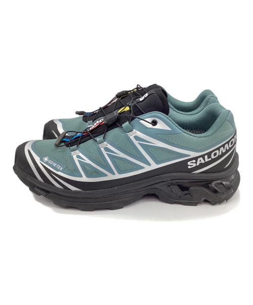 SALOMON（サロモン）SALOMON (サロモン) スニーカー グリーン×ブラック サイズ:27.5cmの古着・服飾アイテム
