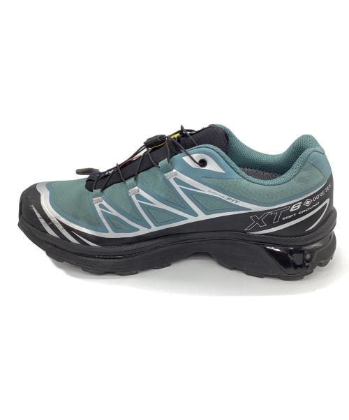 SALOMON（サロモン）SALOMON (サロモン) スニーカー グリーン×ブラック サイズ:27.5cmの古着・服飾アイテム