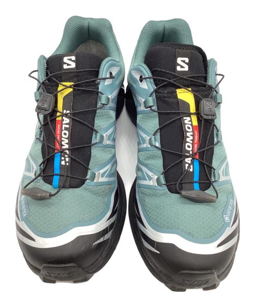 SALOMON（サロモン）SALOMON (サロモン) スニーカー グリーン×ブラック サイズ:27.5cmの古着・服飾アイテム