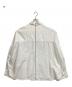 SHINYA KOZUKA (シンヤコズカ) 長袖シャツ ホワイト サイズ:ＸＬ：12000円