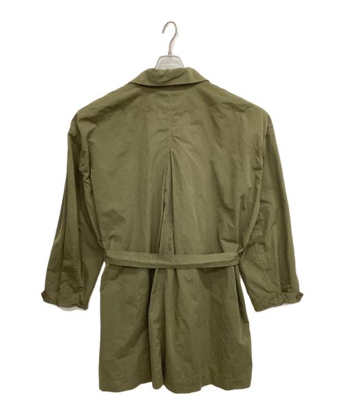 Porter Classic（ポータークラシック）Porter Classic (ポータークラシック) ナイロンコート オリーブ サイズ:4の古着・服飾アイテム