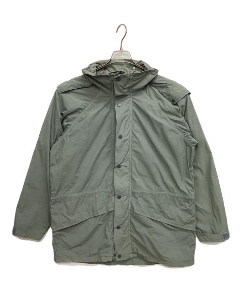ATON（エイトン）ATON (エイトン) ナイロンコート グレー サイズ:2の古着・服飾アイテム