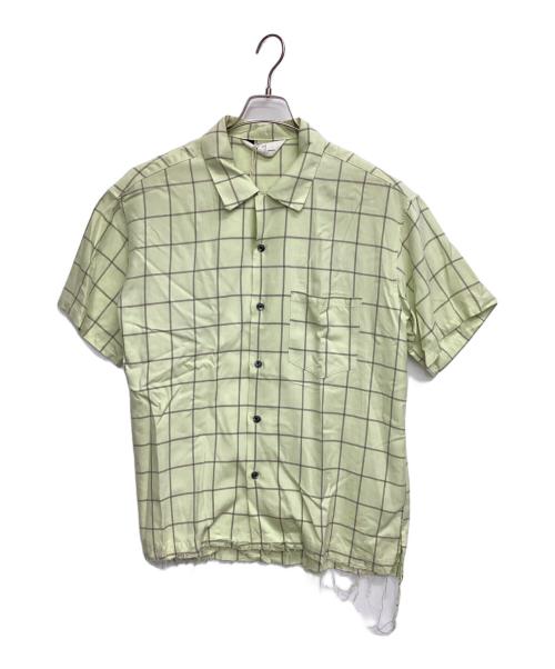 ANCELLM（アンセルム）ANCELLM (アンセルム) 半袖シャツ ライトグリーン サイズ:1の古着・服飾アイテム
