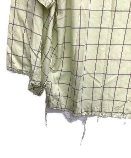 ANCELLM（アンセルム）ANCELLM (アンセルム) 半袖シャツ ライトグリーン サイズ:1の古着・服飾アイテム