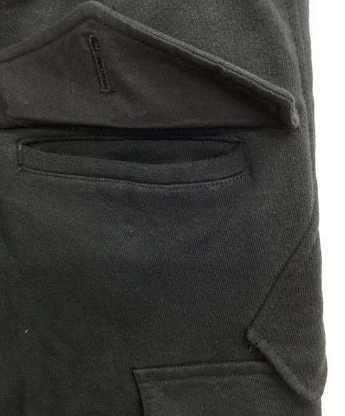 KOHKI（コッキ）KOHKI (コッキ) スウェットカーゴパンツ ブラック サイズ:2の古着・服飾アイテム