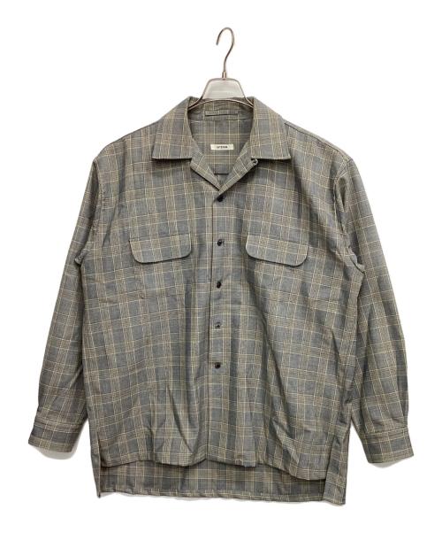 INTERIM（インテリム）INTERIM (インテリム) シャツジャケット グレー サイズ:5の古着・服飾アイテム