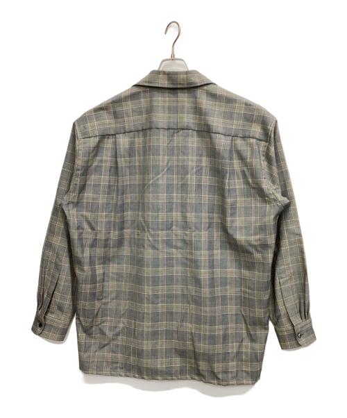 INTERIM（インテリム）INTERIM (インテリム) シャツジャケット グレー サイズ:5の古着・服飾アイテム