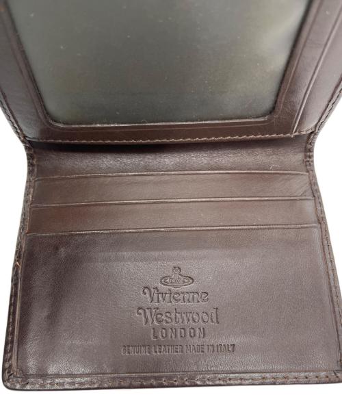 Vivienne Westwood（ヴィヴィアンウエストウッド）Vivienne Westwood (ヴィヴィアンウエストウッド) パスケース ブラウンの古着・服飾アイテム