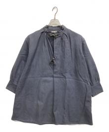 H(アッシュ)（アッシュ）の古着「長袖シャツ」｜ブルー