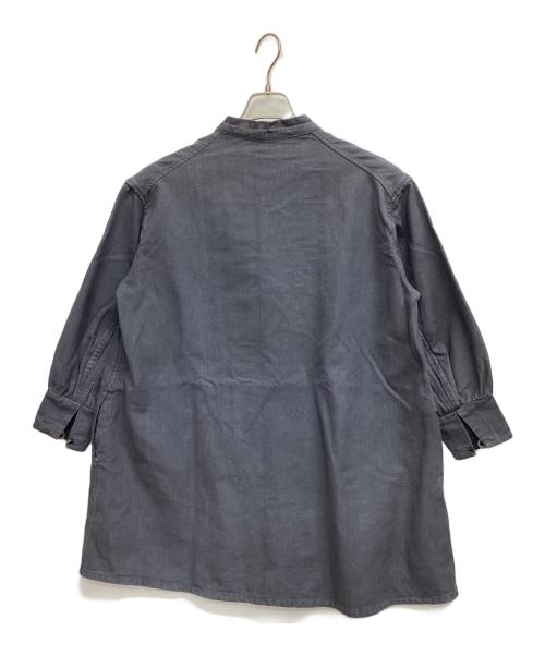 H(アッシュ)（アッシュ）H(アッシュ) (アッシュ) 長袖シャツ ブルー サイズ:記載なしの古着・服飾アイテム