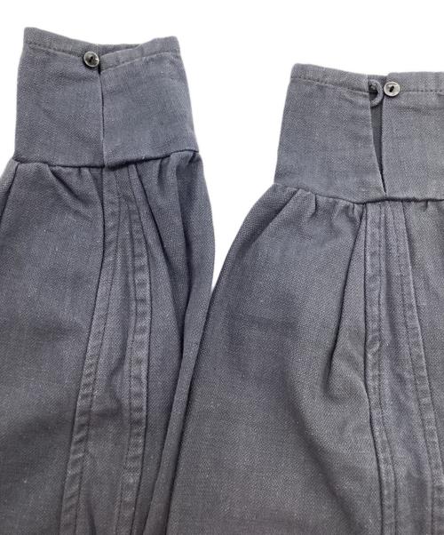 H(アッシュ)（アッシュ）H(アッシュ) (アッシュ) 長袖シャツ ブルー サイズ:記載なしの古着・服飾アイテム