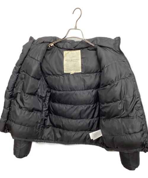 Denim & Supply Ralph Lauren（デニム＆サプライ ラルフローレン）DENIM & SUPPLY RALPH LAUREN (デニム＆サプライ ラルフローレン) ダウンジャケット ブラック サイズ:Sの古着・服飾アイテム