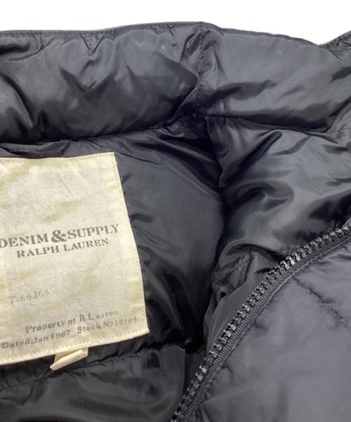 Denim & Supply Ralph Lauren（デニム＆サプライ ラルフローレン）DENIM & SUPPLY RALPH LAUREN (デニム＆サプライ ラルフローレン) ダウンジャケット ブラック サイズ:Sの古着・服飾アイテム