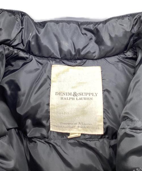 Denim & Supply Ralph Lauren（デニム＆サプライ ラルフローレン）DENIM & SUPPLY RALPH LAUREN (デニム＆サプライ ラルフローレン) ダウンジャケット ブラック サイズ:Sの古着・服飾アイテム