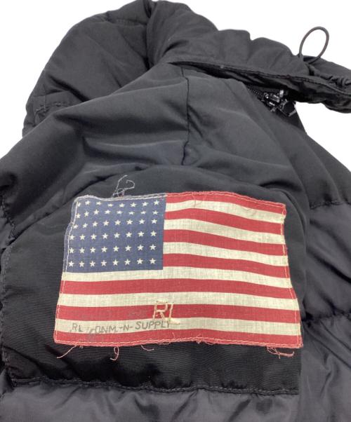 Denim & Supply Ralph Lauren（デニム＆サプライ ラルフローレン）DENIM & SUPPLY RALPH LAUREN (デニム＆サプライ ラルフローレン) ダウンジャケット ブラック サイズ:Sの古着・服飾アイテム