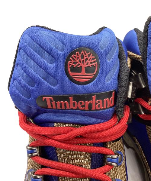 Timberland（ティンバーランド）Timberland (ティンバーランド) トレッキングシューズ ブルー×カーキ サイズ:26.5cmの古着・服飾アイテム