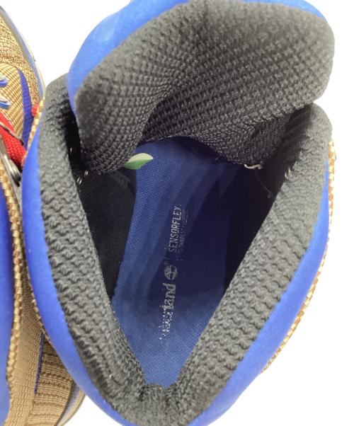 Timberland（ティンバーランド）Timberland (ティンバーランド) トレッキングシューズ ブルー×カーキ サイズ:26.5cmの古着・服飾アイテム