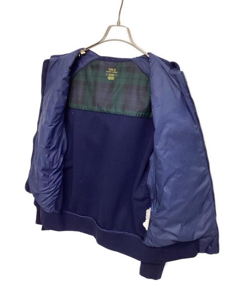 POLO RALPH LAUREN（ポロ・ラルフローレン）POLO RALPH LAUREN (ポロ・ラルフローレン) ダウンジャケット ネイビー サイズ:Ｍの古着・服飾アイテム