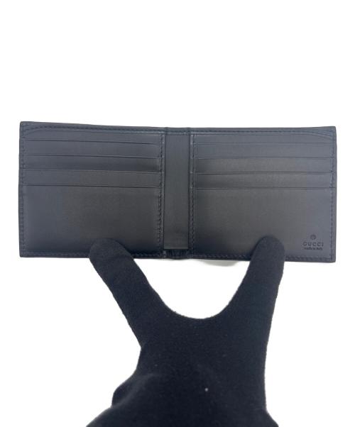 GUCCI（グッチ）GUCCI (グッチ) SIGNATURE WALLET ブラックの古着・服飾アイテム