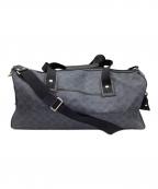 COACHコーチ）の古着「ボストンバッグ」｜ネイビー×ブラック