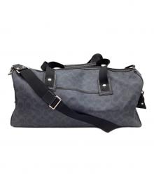 COACH（コーチ）の古着「ボストンバッグ」｜ネイビー×ブラック