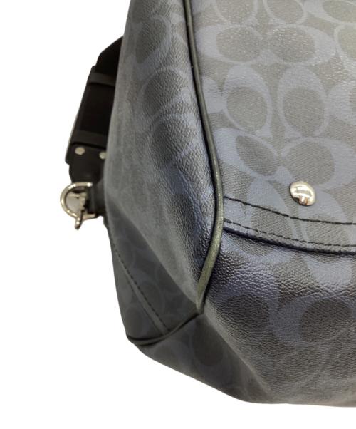 COACH（コーチ）COACH (コーチ) ボストンバッグ ネイビー×ブラックの古着・服飾アイテム