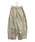 HARVEST (ハーヴェスト) チノクロスサーカスパンツ ベージュ：7000円