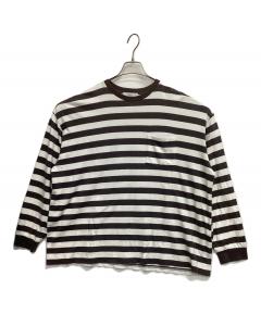 中古・古着通販】ANCELLM (アンセルム) ダメージワッフルクルーロング