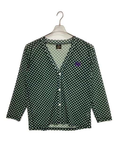 Needles（ニードルズ）Needles (ニードルズ) 薄手カーディガン グリーン サイズ:Ｍの古着・服飾アイテム