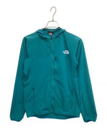 THE NORTH FACE（ザ ノース フェイス）の古着「マウンテンソフトシェルフーディ T」｜グリーン